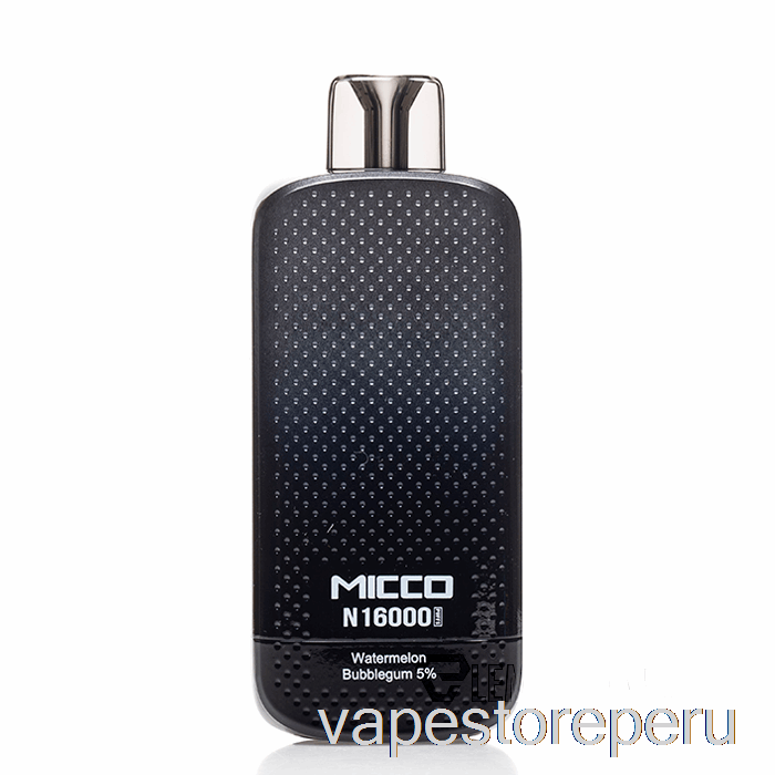 Vape Recargable Horizontech Micco N16000 Desechable Sandía Chicle